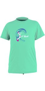 2023 O'neill Toddler O'zone Short Sleeve Rash Tee 5325g - Light Aqua