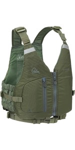2023 Palm Meander Touring Kayak PFD Buoyancy Aid 12641 - Olive