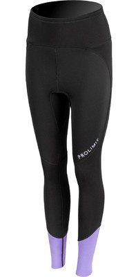 2023 Prolimit Femmes Airmax Zodiac 2mm Wetsuit SUP Trousers 400.14730.040 - Black / Lavender