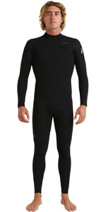2023 Quiksilver Mens Everyday Sessions 3/2mm Back Zip Neoprenanzug Eqyw103181 - Schwarz
