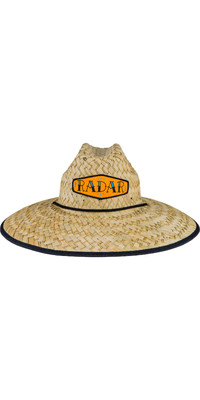 2023 Radar Paddlers Sun Straw Hat - R23-CL-HAT-PAD - Tan Straw