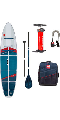 2024 Red Paddle Co 11'0 Compact Stand Up Paddle Board, taske, paddel, pumpe og snor - pakke