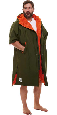 2023 Red Paddle Pro Change 2.0 Short Sleeve Change Robe 0020090060122 - Parker Green