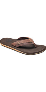 2023 Reef Mens Cushion Dawn Flip Flops Ci5743 - Braun