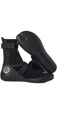 2023 Rip Curl Flashbomb 3mm Hidden Split Toe Wetsuit Boots 116MSA - Noir