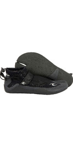 2023 Rip Curl Reefer 1.5mm Split Toe Wetsuit Schuhe Wbo1at - Schwarz / Charcoal