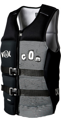 2023 Ronix Mens Volcom Capella Impact Vest R23V-CGA-VOL3 - Black / White