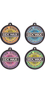 2023 Sex Wax Luchtverfrisser Bundel Swaf-mp Swaf-mp - Kokosnoot, Druif, Aardbei En Ananas