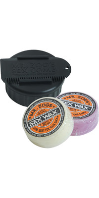2023 Sex Wax Original Cold Water Wax, Pot & Comb Bundle SWWOR-CDSWPC