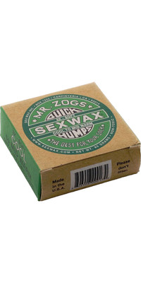 2023 Sex Wax Quick Humps Cool To Mid Warm Surf Wax Swwqh - Verde
