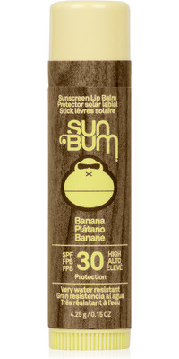2023 Sun Bum Original 30 SPF Protezione solare CocoBalm Balsamo labbra 4,25g SB338796 - Banana