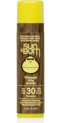 2023 Sun Bum Original 30 SPF solcreme CocoBalm læbepomade 4,25 g SB338796 - ananas
