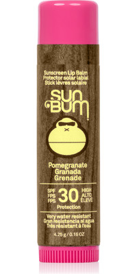 2023 Sun Bum Original 30 SPF solskyddsfaktor CocoBalm läppbalsam 4,25 g SB338796 - Granatäpple