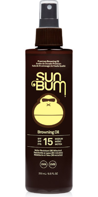 2023 Sun Bum SPF 15 Óleo solar bronzeador 250ml SB322432