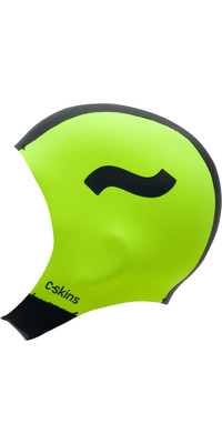 2023 Swim Research Freedom 3mm Swim Cap C-HOSR - Black / Flo Yellow