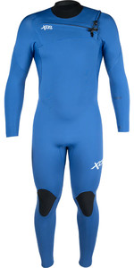 2023 Xcel Comp. De Homens 5/4mm Chest Zip Wetsuit Mn54zxc0s - Saphire Blue