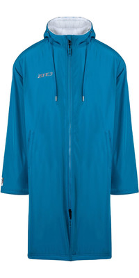 2024 Zone3 Genbrugt Parka Robe CW23URPC - Teal / Cream / Copper