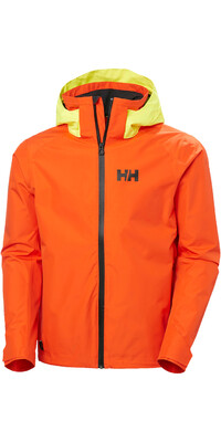 2024 Helly Hansen Hombres Inshore Cup Sailing Jacket 34404 - Flame