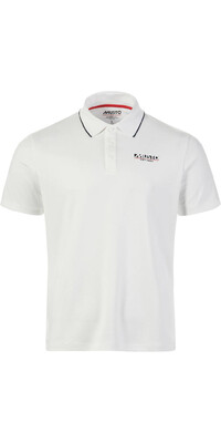 2024 Musto Da Uomo 1964 UV Short Sleeve Polo Shirt 82565 - White