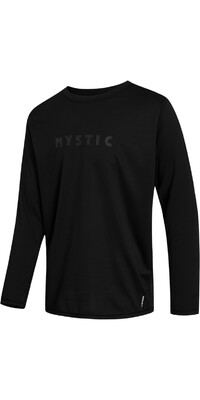 2024 Mystic Hommes Star Long Sleeve Quickdry Top 35001.240158 - Black