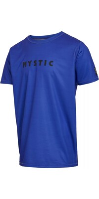 2024 Mystic Da Uomo Star Top A Manica Corta Quickdry 35001.240159 - Blue