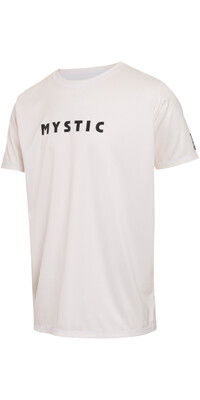 2024 Mystic Da Uomo Star Short Sleeve Quickdry Top 35001.240159 - White
