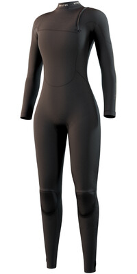 2024 Mystic Feminino The One 3/2mm Zip Free Wetsuit 35000.240124 - Black