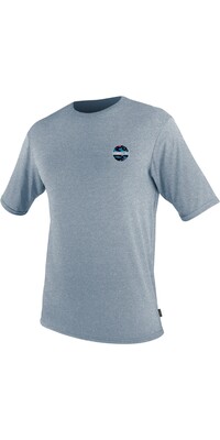 2024 O'Neill Youth Trvlr Hybrid Camisa De Sol De Manga Curta 'Kolohe' 5630SA - Copen Blue