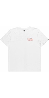 2024 Quiksilver Mnner Shadow Knock T-Shirt EQYZT07665 - White