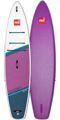 2024 Red Paddle Co 11'0'' Sport MSL Stand Up Paddle Board 001-001-002-0059 - Purple