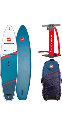2024 Red Paddle Co 11'3'' Sport MSL Stand Up Paddle Board , Tasche & Pumpe 001-001-002-0060 - Blue