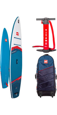 2024 Red Paddle Co 12'6'' Sport + MSL Stand Up Paddle Board , Zak & Pomp 001-001-002-0070 - Blue
