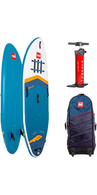 2024 Red Paddle Co 9'6'' Wild MSL Stand Up Paddle Board , Tas & Pomp 001-001-005-0057 - Blauw