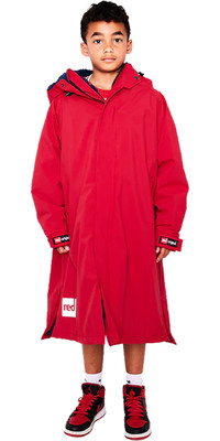 2024 Red Paddle Co Junior Dry Pro Wijzig Robe / Poncho 002009006018 - Red