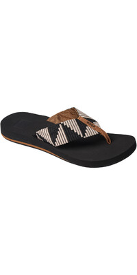 2024 Reef Dames Spring Woven Flip Flop Sandals CI6717 - Pebble
