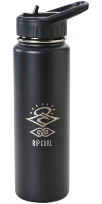 2024 Rip Curl 710ml Bottiglia Per Bevande Di Ricerca 12SMUT - Black