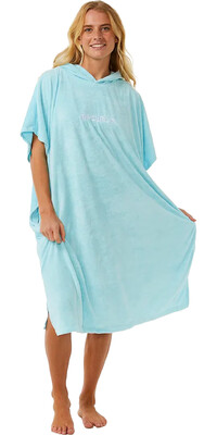 2024 Rip Curl Naisten Classic Surf Hupullinen Pyyhe Poncho 00ZWTO 00ZWTO - Sky Blue