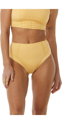 2024 Rip Curl Da Donna Mirage Ultimate High Cheeky Bikini Bottom 0B2WSW - Orange