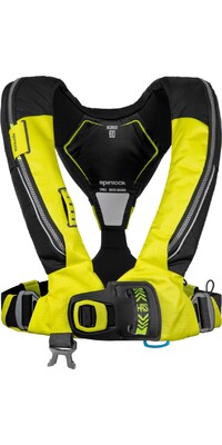 2024 Spinlock Deckvest 6D 170N Lifejacket With HRS System DWLJH6D - Yellow