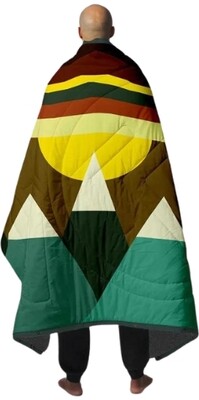 Cobertor Travesseiro De Acampamento Ao Ar Livre De Lã Reciclada Voited 2024 V20un01blflc - Monadnock