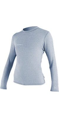 2024 O'Neill Femmes Trvlr Hybrid Long Sleeve Sun Shirt 4676 - Turquoise