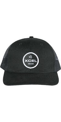 2024 Xcel Heritage Trucker Hat MAHT1TK3  Black