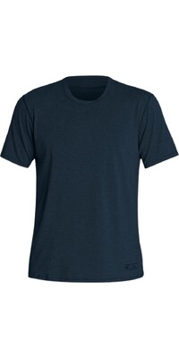 2024 Xcel T-shirt UV De Manga Curta Sólida ThreadX Para Homem MKU92524 - Heather Navy