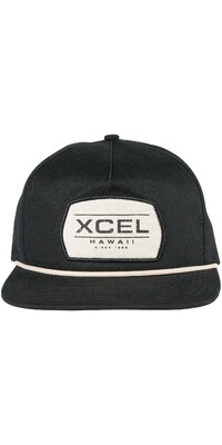 2024 Xcel Roped Twill Grandpa Hat MAHT2PA3 - - 2024 Black