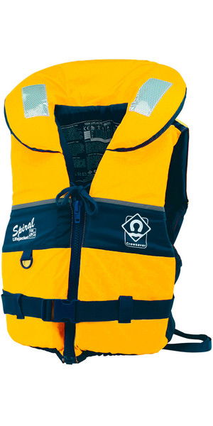 2019 Crewsaver Adult Spiral 100n Life Jacket in Yellow / Black 2820