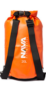 2021 Nava Performance 20l Drybag Avec Bretelles Sac à Dos Nava002 - Orange
