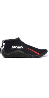 2024 Nava Performance Low-cut 3mm Neopren Støvler Navabt01 - Sort