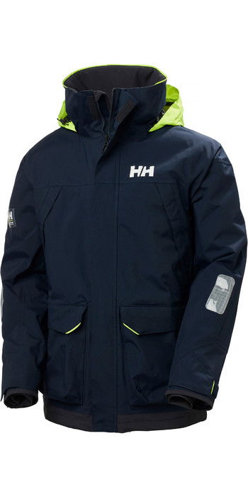 2020 Helly Hansen Menns Pier Seiling Jakke 34156 Navy HELLY HANSEN Jakke, Pier Navy Helly Tech® Seiljakke