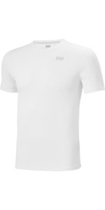2021 Helly Hansen De Lifa Hommes Active Solen T-shirt 49349 - Blanc