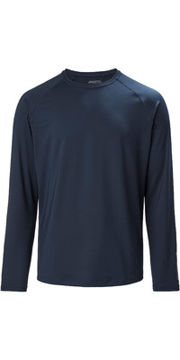 2023 Musto Herren Evolution Langarm Sunblocker T-Shirt 2.0 81155 - Echte Navy